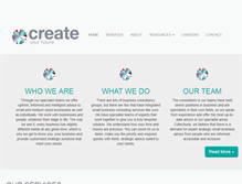 Tablet Screenshot of creategroup.uk.com